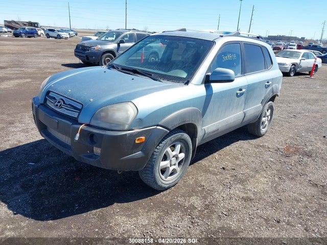 2005 Hyundai Tucson Gl მანქანა იყიდება აუქციონზე, vin: KM8JM12D55U240963, აუქციონის ნომერი: 30088158
