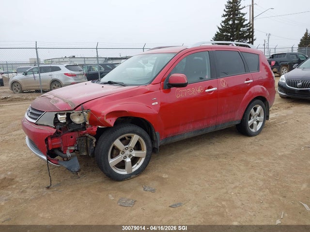 30079014 :رقم المزاد ، JA4MT41X18Z603438 vin ، 2008 Mitsubishi Outlander Xls مزاد بيع