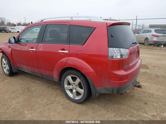30079014 :رقم المزاد ، JA4MT41X18Z603438 vin ، 2008 Mitsubishi Outlander Xls مزاد بيع