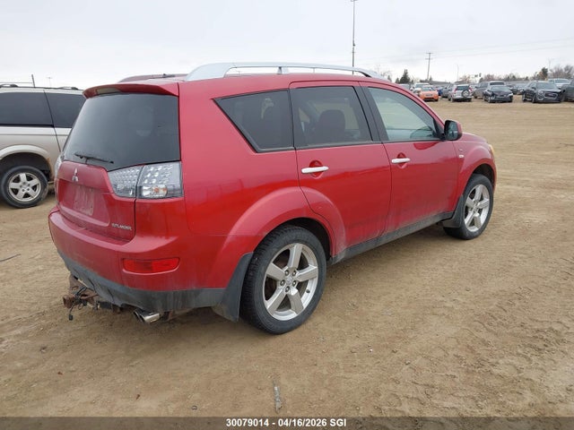 30079014 :رقم المزاد ، JA4MT41X18Z603438 vin ، 2008 Mitsubishi Outlander Xls مزاد بيع