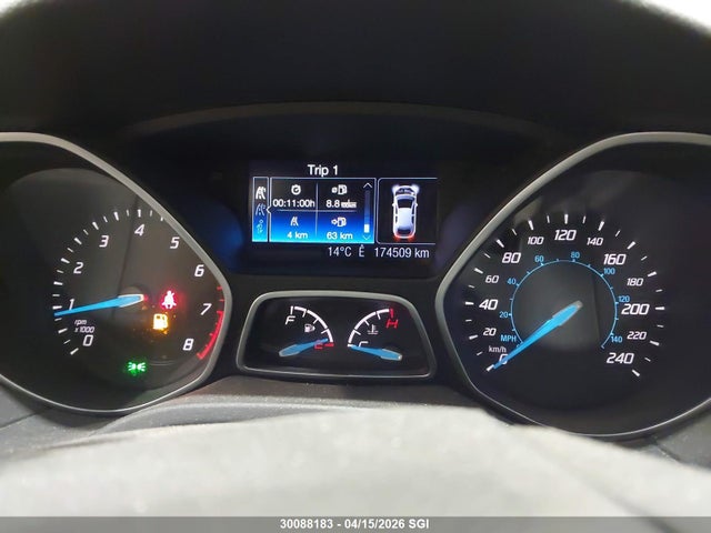 2013 Ford Focus Se მანქანა იყიდება აუქციონზე, vin: 1FADP3F22DL287293, აუქციონის ნომერი: 30088183