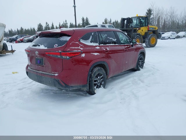 5TDKDRBH5PS009739 Toyota Highlander L/le/xle/limited/platinum/xse
