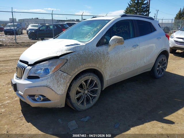 2016 Buick Encore Premium მანქანა იყიდება აუქციონზე, vin: KL4CJHSBXGB602825, აუქციონის ნომერი: 30087463