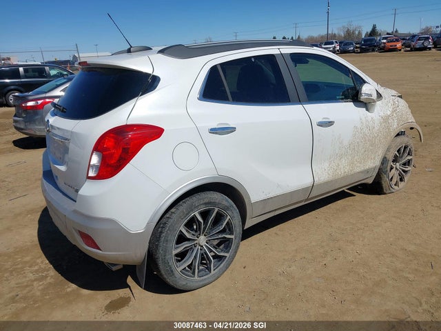2016 Buick Encore Premium მანქანა იყიდება აუქციონზე, vin: KL4CJHSBXGB602825, აუქციონის ნომერი: 30087463