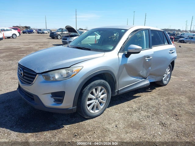 30088316 :رقم المزاد ، JM3KE4BE4G0704343 vin ، 2016 Mazda Cx-5 Sport مزاد بيع