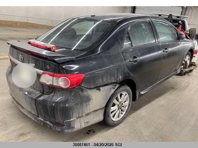2011 Toyota Corolla S/le მანქანა იყიდება აუქციონზე, vin: 2T1BU4EE1BC587777, აუქციონის ნომერი: 30087461