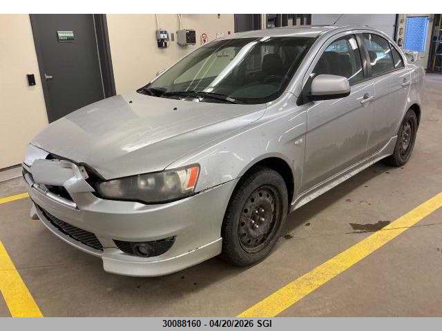 30088160 :رقم المزاد ، JA3AU86U68U603958 vin ، 2008 Mitsubishi Lancer Gts مزاد بيع