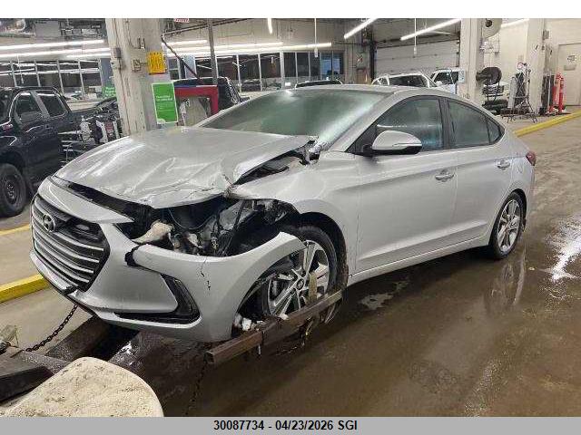 KMHD84LFXHU190388 Hyundai Elantra Se/value/limited