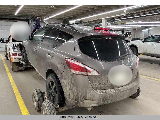 30088310 :رقم المزاد ، JN8AZ1MW2CW212189 vin ، 2012 Nissan Murano S/sl/le مزاد بيع