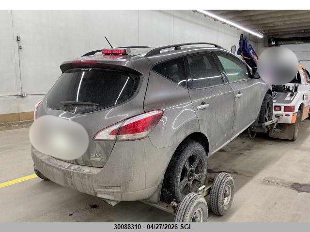 30088310 :رقم المزاد ، JN8AZ1MW2CW212189 vin ، 2012 Nissan Murano S/sl/le مزاد بيع