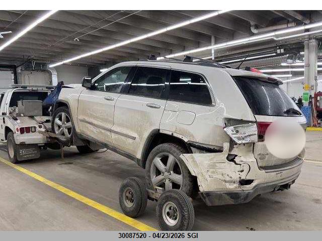 Продажа на аукционе авто 2011 Jeep Grand Cherokee Overland, vin: 1J4RR6GT9BC603539, номер лота: 30087520