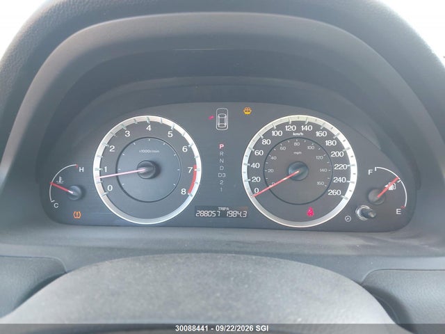 Aukcja sprzedaży 2009 Honda Accord Exl, vin: 1HGCS22889A800091, numer aukcji: 30088441