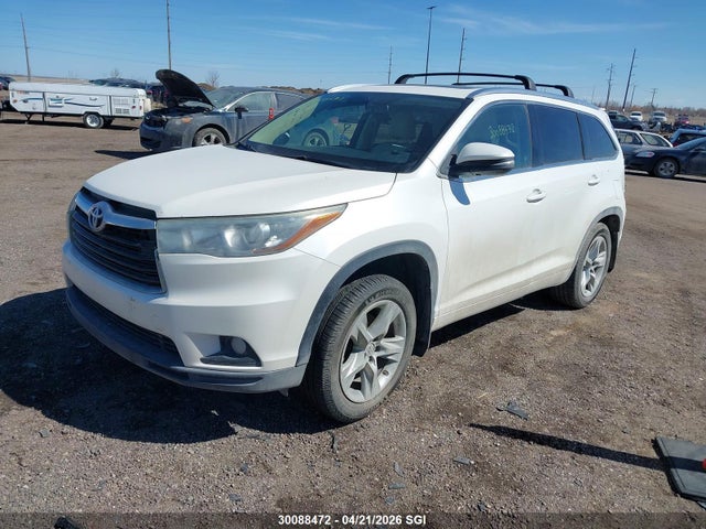 30088472 :رقم المزاد ، 5TDDKRFH4FS113260 vin ، 2015 Toyota Highlander Limited/ltd Platinum مزاد بيع