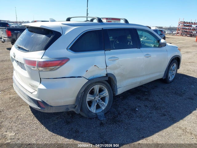 30088472 :رقم المزاد ، 5TDDKRFH4FS113260 vin ، 2015 Toyota Highlander Limited/ltd Platinum مزاد بيع