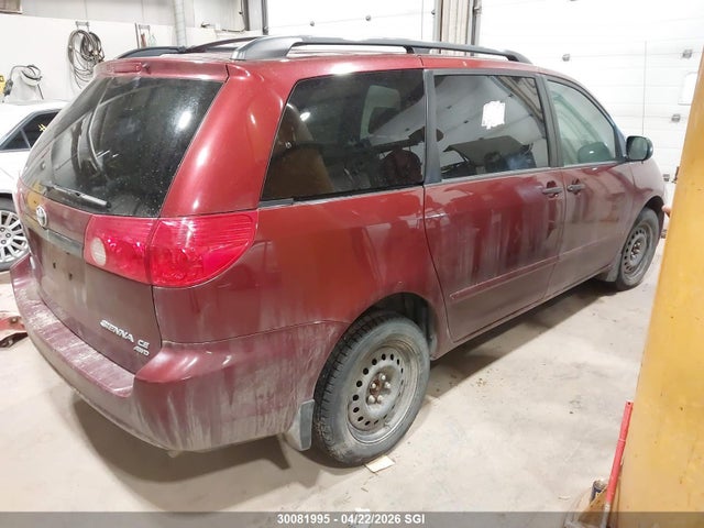 2008 Toyota Sienna Ce მანქანა იყიდება აუქციონზე, vin: 5TDBK29C48S015282, აუქციონის ნომერი: 30081995