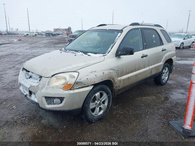 2009 Kia Sportage Lx/ex მანქანა იყიდება აუქციონზე, vin: KNDJE723197620950, აუქციონის ნომერი: 30088571
