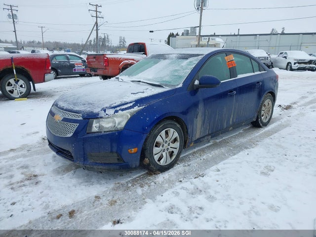 2012 Chevrolet Cruze Lt მანქანა იყიდება აუქციონზე, vin: 1G1PF5SC1C7128527, აუქციონის ნომერი: 30088174