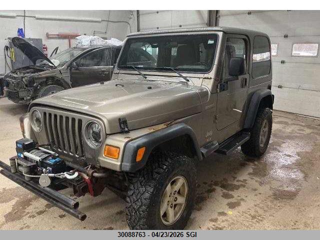 Продаж на аукціоні авто 2003 Jeep Wrangler / Tj Sport, vin: 1J4FA49S73P348838, номер лоту: 30088763