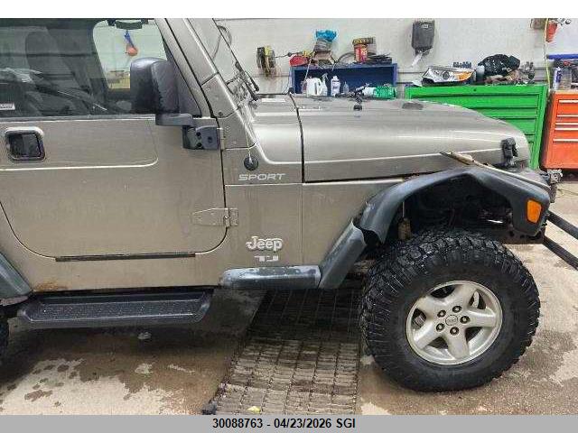 Продаж на аукціоні авто 2003 Jeep Wrangler / Tj Sport, vin: 1J4FA49S73P348838, номер лоту: 30088763