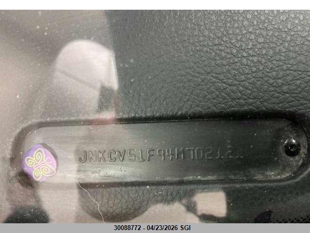2004 Infiniti G35 მანქანა იყიდება აუქციონზე, vin: JNKCV51F94M702121, აუქციონის ნომერი: 30088772