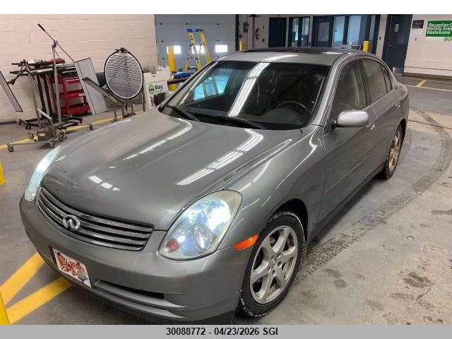 2004 Infiniti G35 მანქანა იყიდება აუქციონზე, vin: JNKCV51F94M702121, აუქციონის ნომერი: 30088772