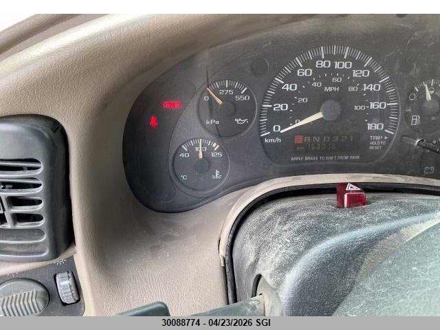 Aukcja sprzedaży 2000 Gmc Safari Xt, vin: 1GKEL19WXYB540647, numer aukcji: 30088774