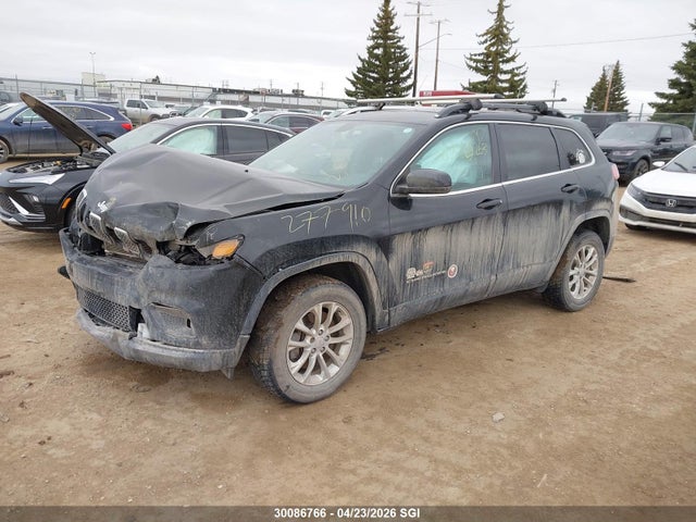 2019 Jeep Cherokee Latitude მანქანა იყიდება აუქციონზე, vin: 1C4PJMCB2KD277910, აუქციონის ნომერი: 30086766