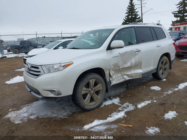 2012 Toyota Highlander Limited მანქანა იყიდება აუქციონზე, vin: 5TDDK3EH7CS107043, აუქციონის ნომერი: 30087631