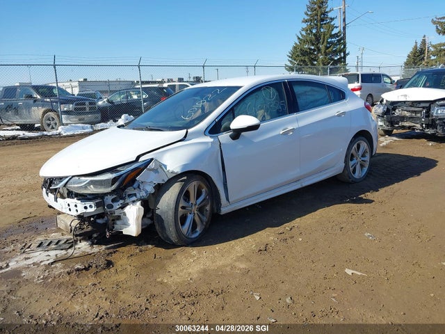 Продажа на аукционе авто 2018 Chevrolet Cruze Premier, vin: 3G1BF6SM4JS601022, номер лота: 30063244
