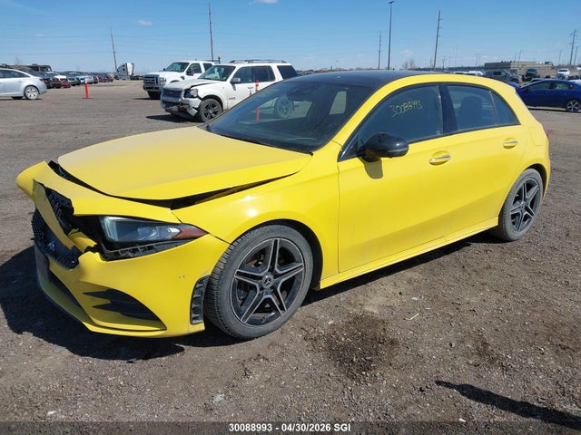 2020 Mercedes-benz A 250 4matic მანქანა იყიდება აუქციონზე, vin: WDD3F4HB3LJ129492, აუქციონის ნომერი: 30088993