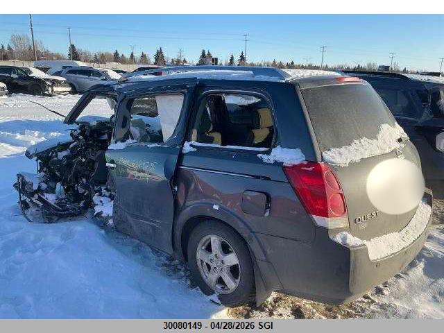 Продаж на аукціоні авто 2007 Nissan Quest S/se/sl, vin: 5N1BV28U37N107954, номер лоту: 30080149