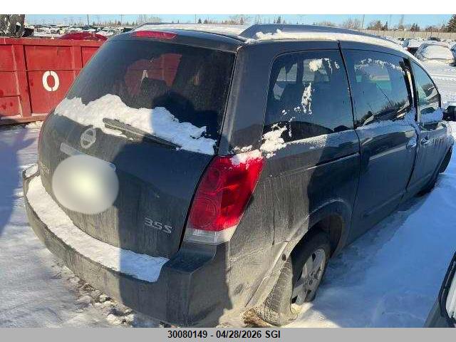 Продаж на аукціоні авто 2007 Nissan Quest S/se/sl, vin: 5N1BV28U37N107954, номер лоту: 30080149