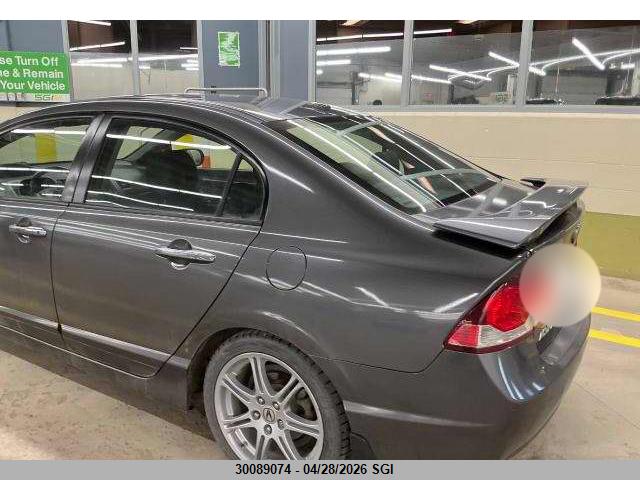 30089074 :رقم المزاد ، 2HHFD5F75AH201080 vin ، 2010 Acura Csx Technology مزاد بيع