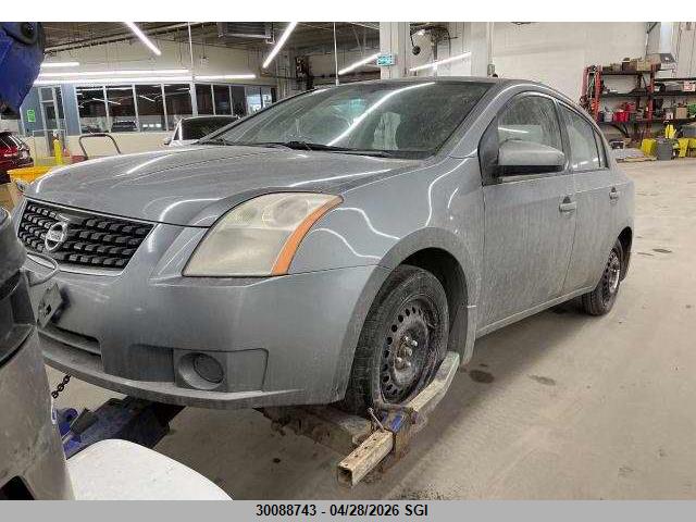30088743 :رقم المزاد ، 3N1AB61E88L715086 vin ، 2008 Nissan Sentra 2.0/2.0s/2.0sl مزاد بيع