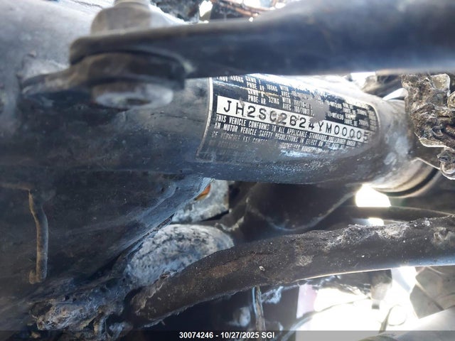 Продажа на аукционе авто 2000 Honda St1100, vin: JH2SC2624YM000051, номер лота: 30074246
