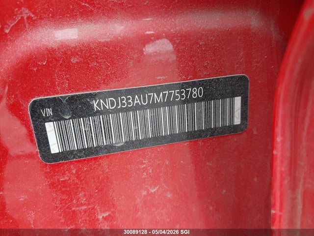 KNDJ33AU7M7753780 KIA SOUL EX