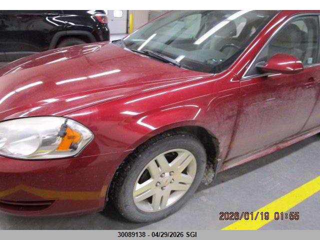 Aukcja sprzedaży 2011 Chevrolet Impala Lt, vin: 2G1WB5EK1B1222459, numer aukcji: 30089138