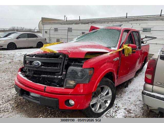 30089190 :رقم المزاد ، 1FTFX1EF8DKD85567 vin ، 2013 Ford F150 Super Cab مزاد بيع