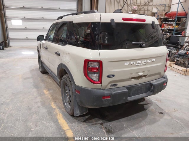 30089197 :رقم المزاد ، 3FMCR9BN6SRE77143 vin ، 2025 Ford Bronco Sport Big Bend مزاد بيع