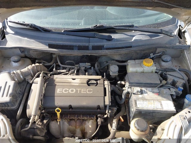 2009 Chevrolet Aveo Ls მანქანა იყიდება აუქციონზე, vin: 3G1TV55E19L116249, აუქციონის ნომერი: 30087530