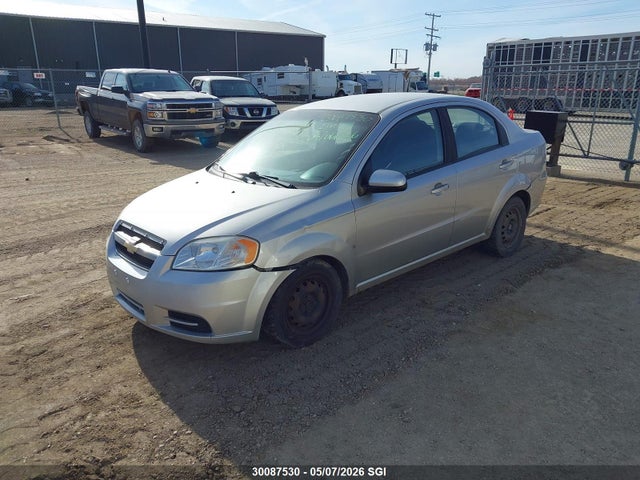 2009 Chevrolet Aveo Ls მანქანა იყიდება აუქციონზე, vin: 3G1TV55E19L116249, აუქციონის ნომერი: 30087530