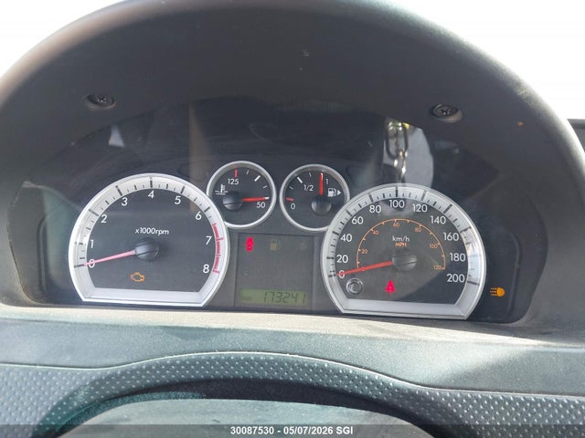 2009 Chevrolet Aveo Ls მანქანა იყიდება აუქციონზე, vin: 3G1TV55E19L116249, აუქციონის ნომერი: 30087530