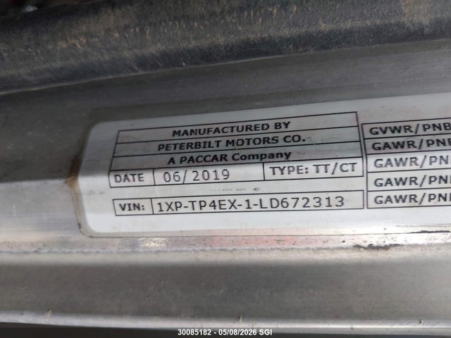 1XPTP4EX1LD672313 Peterbilt 367