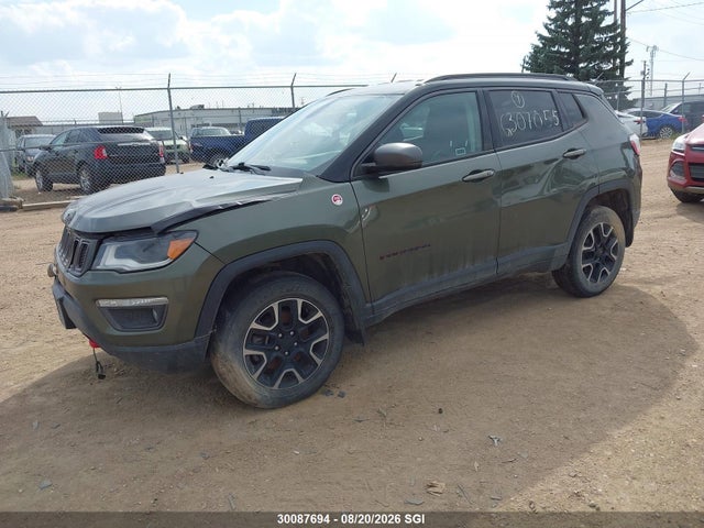 Продажа на аукционе авто 2019 Jeep Compass Trailhawk, vin: 3C4NJDDB7KT700349, номер лота: 30087694