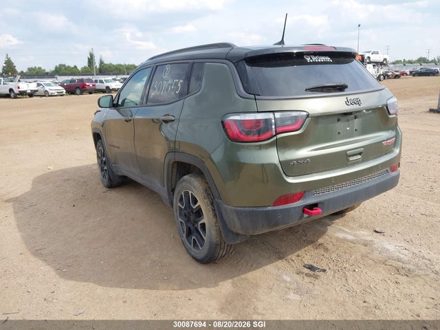 Продажа на аукционе авто 2019 Jeep Compass Trailhawk, vin: 3C4NJDDB7KT700349, номер лота: 30087694