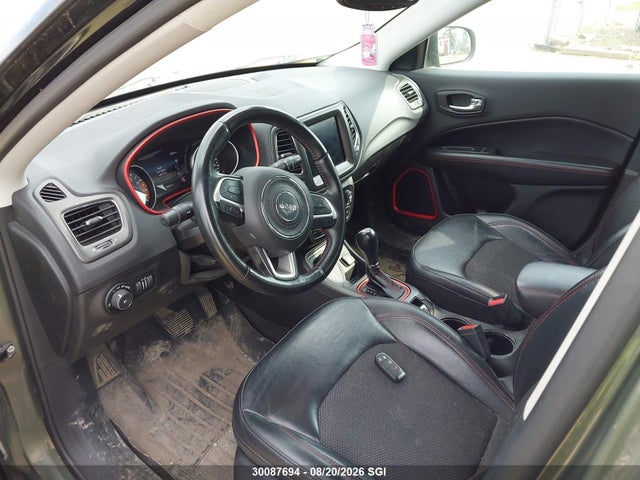 Продажа на аукционе авто 2019 Jeep Compass Trailhawk, vin: 3C4NJDDB7KT700349, номер лота: 30087694