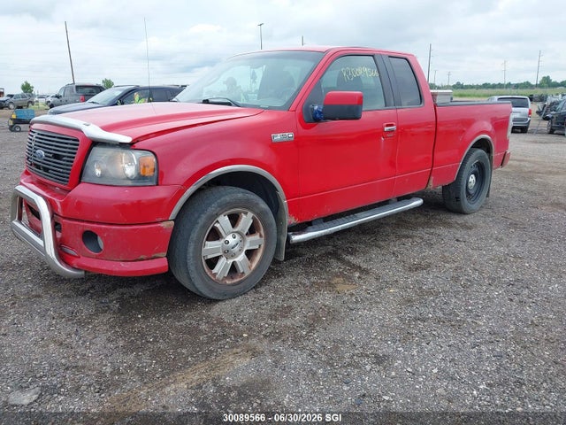 2007 Ford F150 მანქანა იყიდება აუქციონზე, vin: 1FTPX12VX7KC45850, აუქციონის ნომერი: 30089566