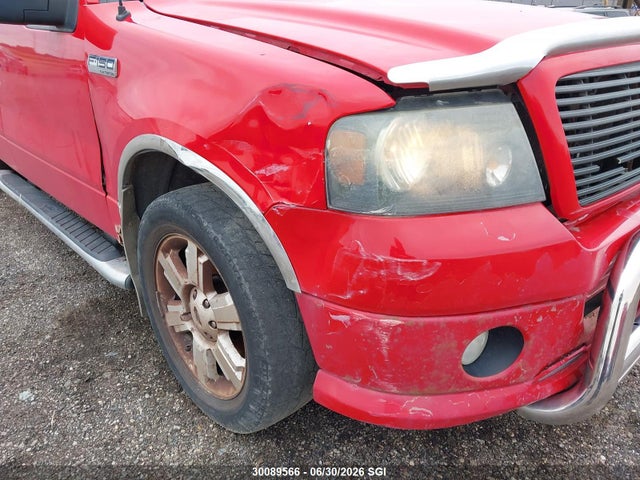 2007 Ford F150 მანქანა იყიდება აუქციონზე, vin: 1FTPX12VX7KC45850, აუქციონის ნომერი: 30089566