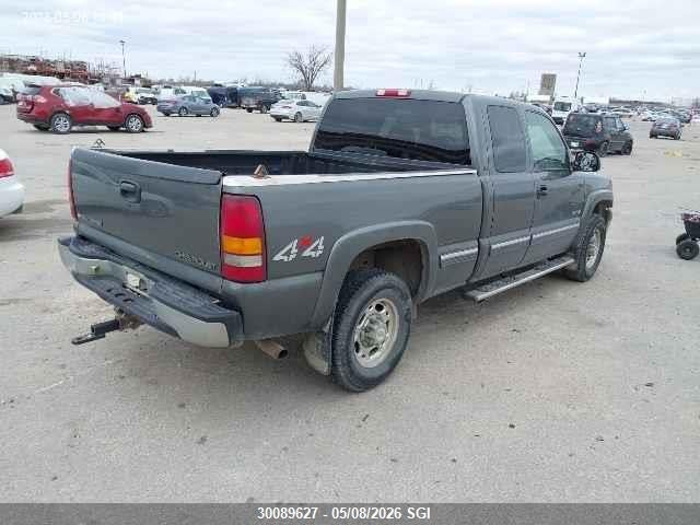 2002 Chevrolet Silverado K2500 მანქანა იყიდება აუქციონზე, vin: 1GCGK29U72Z127482, აუქციონის ნომერი: 30089627