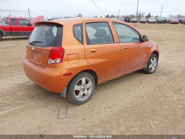 Aukcja sprzedaży 2006 Chevrolet Aveo Lt, vin: KL1TG69646B587536, numer aukcji: 30089642